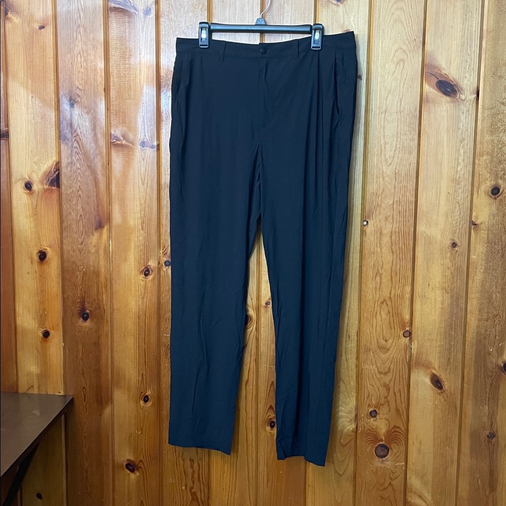 Women’s black bison ridge pants stretchy golf pants lounge pants comfy work pant